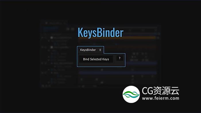 AE脚本-一键快速整合简化关键帧整体控制工具 KeysBinder v1.05