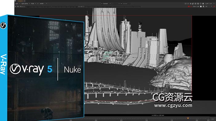 Nuke插件-高级渲染器 V-Ray 5.20.01 for Nuke 13.1v2