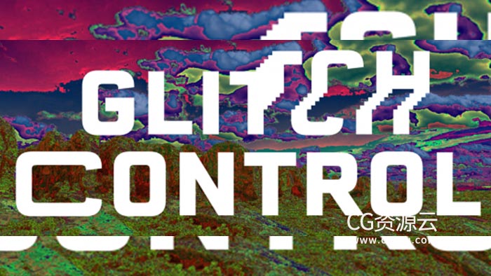 AE/PR插件-中文汉化版故障拉伸置换RGB色散迷幻毛刺效果 Glitch Control V1.0.2 Win