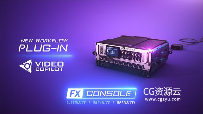 AE插件-特效管理控制工具 VideoCopilot FXConsole v1.0.5 Win/Mac M1+ 使用教程