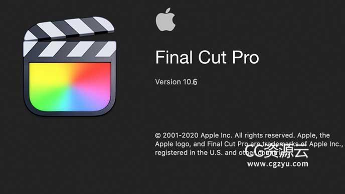 苹果视频剪辑FCPX软件 Final Cut Pro 10.6.9 Mac英/中文版