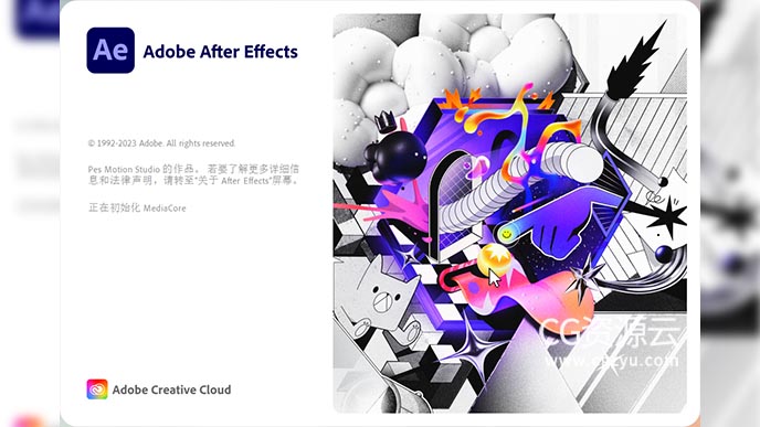 AE 2024 视频特效合成软件中英文版 Adobe After Effects 2024 Win/Mac