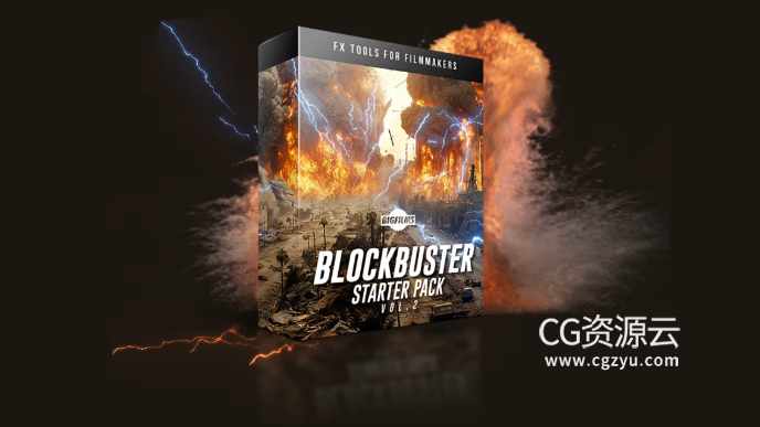 视频素材-4K魔法能量激光流星风暴火焰战斗爆炸特效素材+音效V2