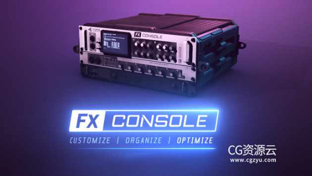 AE插件-特效快速搜索管理应用 VideoCopilot FXConsole V1.0.6 Win/Mac